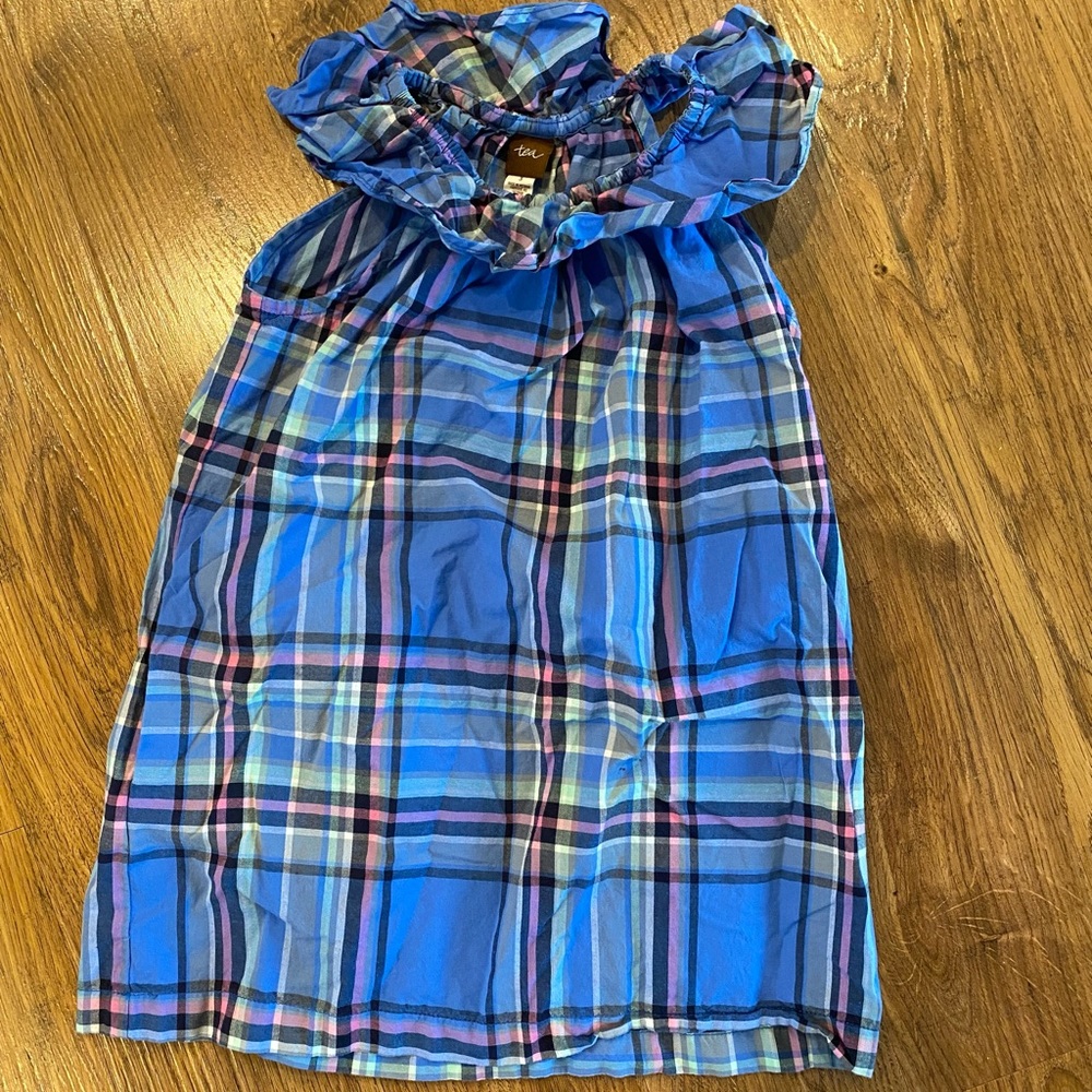 Tea Collection Plaid Sleeveless Sundress